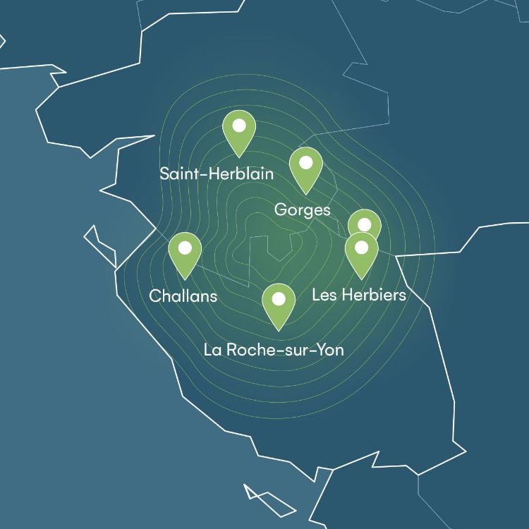 images de la localisation des agences 