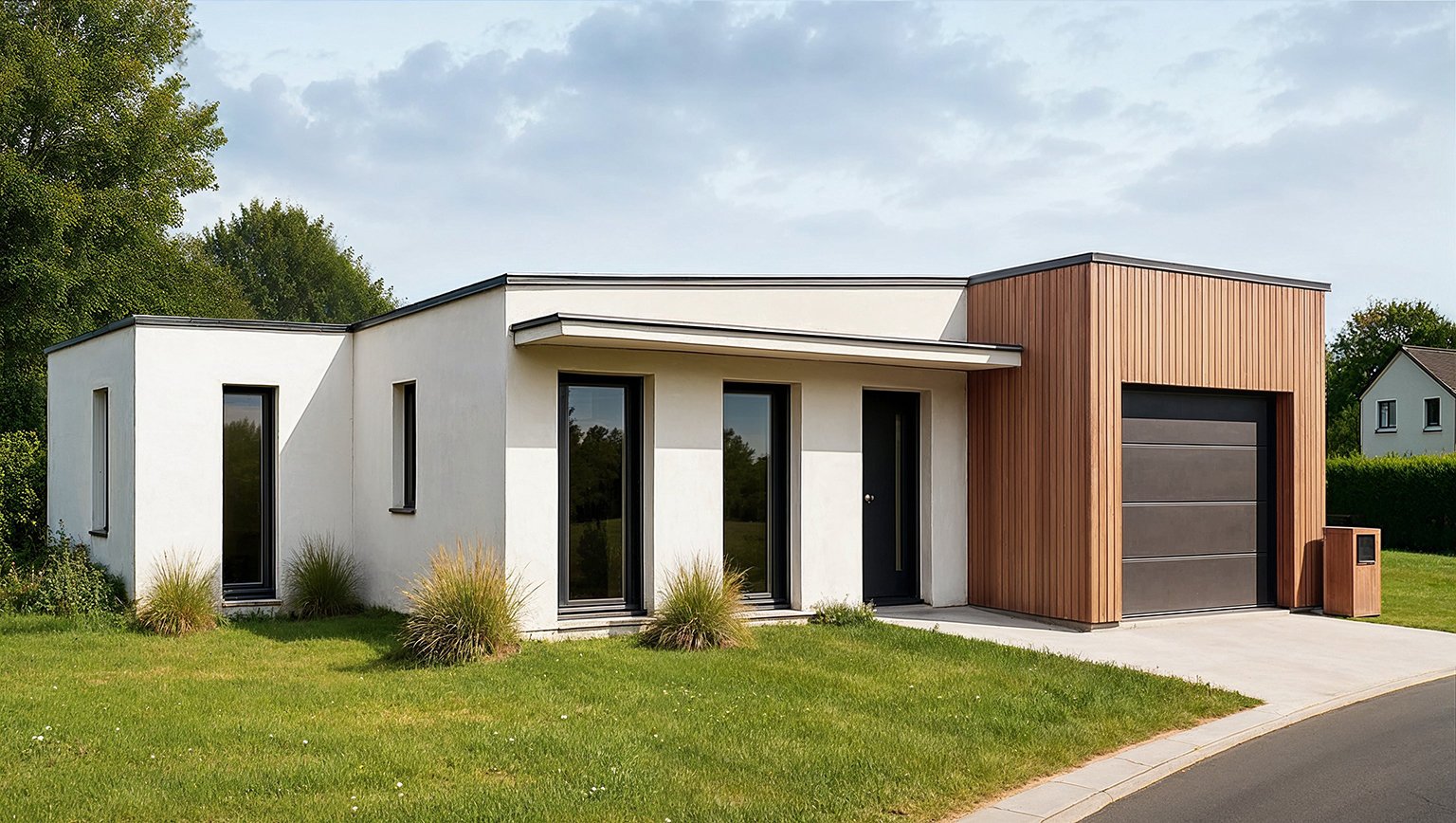 Architecture moderne sur plusieurs niveau