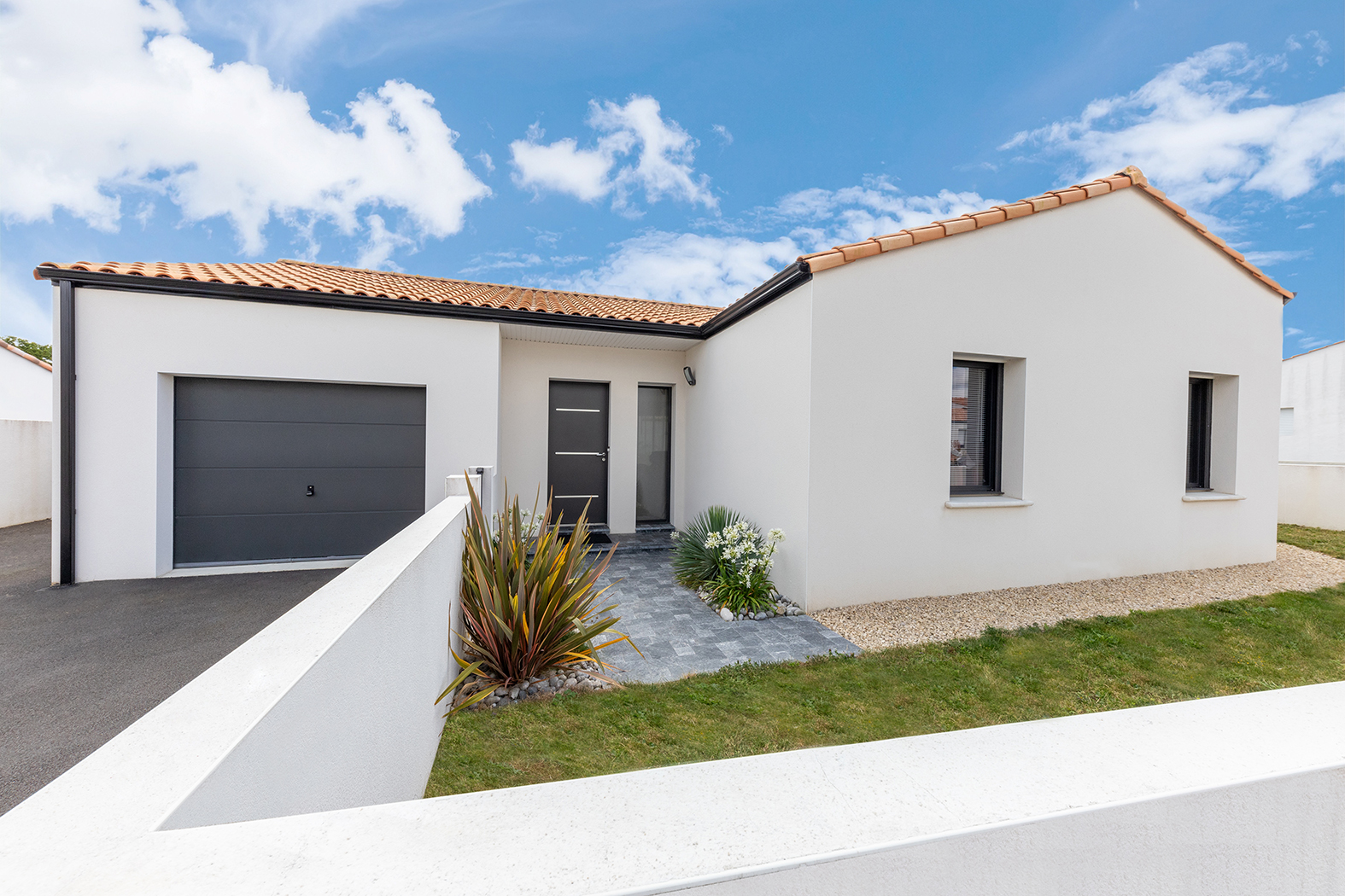 Maison plain pied traditionnelle